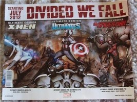 Divided We Fall/X-Treme X-Men D/S 10"X13" Original Promo Poster SDCC 2012 - $9.79