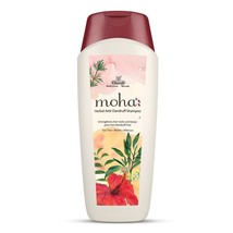 moha: Anti-Dandruff Shampoo with Perfect Blend Of Hibiscus &amp;Tea Tree Oil - 200ml - £18.91 GBP