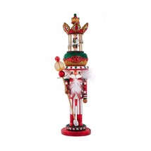 Kurt Adler 18-Inch Carousel Hat Musical Nutcracker - £111.96 GBP