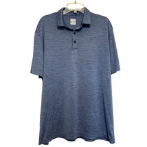 Callaway Opt Dri Mens Golf Polo Gray XL Short Sleeve Button Logo Casual - $14.84