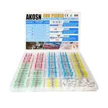 455PCS Heat Shrink Solder Seal Wire Connector Kit, Waterproof, 26–10 Gauge - $627.23 MXN