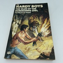 #9 The Clue Of The Screeching Owl Hardy Boys Franklin Dixon UK Print Armada 1980 - £7.79 GBP