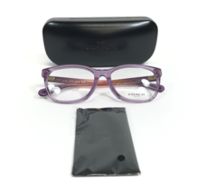 Coach Brille Rahmen HC6235F 5823 Transparent Amethyst Pink Asien 55-17-145 - £48.11 GBP