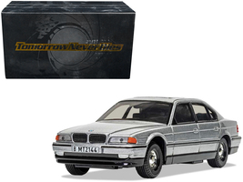 BMW 750iL Silver Metallic James Bond 007 &quot;Tomorrow Never Dies&quot; (1997) Movie Diec - $65.69