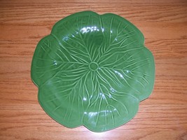 Viva Green Cabbage Leaf Dinner Plate (New) - $9.85