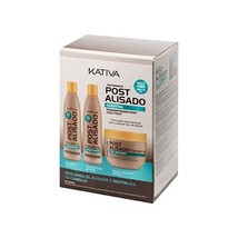 Kativa Tech Kativa Post Relaxer Kit X 3 Pack (Shampoo + Conditioner X 25... - $44.00