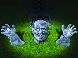 Forum Novelties Zombie Ground Breaker Lawn Decoration, Gray - £96.37 GBP