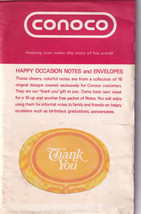 Vintage Conoco Oil Gas Station Greeting Card Happy Occasion Promotion Pack - £2.35 GBP