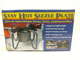 Food Warmer Hot Plate Burner Table Top Camping Tailgating Picnic Party S... - £11.78 GBP