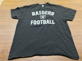 Las Vegas Raiders Men’s Black NFL Football T-Shirt - Fanatics - Large - $9.99