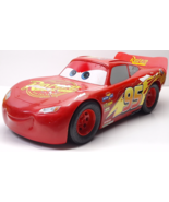 Disney Pixar Cars Large 21” Lightning McQueen Rusteze Race Car Toy Matte... - $33.65 CAD