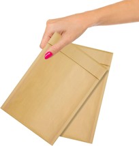 10 #000 4x7 Kraft Bubble Mailers Padded Envelopes Shipping Bags Self Seal - £15.62 GBP