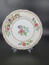 LATE COPELAND-SPODE  Vtg 7 1/2” Plate “Tudor” Floral Chelsea Birds ENGLAND - $9.88