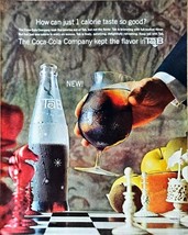 TAB - COCA-COLA - Chess - Bottled Flavor - 1964 Vintage Print Ad - €9,26 EUR