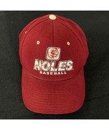 NCAA Wool Seminoles Noles Baseball Hat Red One Size Fits All Adjustable ... - £15.57 GBP