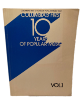 Columbia&#39;s Sheet Music Book First 10 Years of Popular Music Pop Rock 1982 - £10.22 GBP