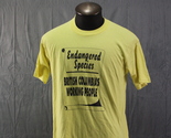 Vintage Graphic T-shirt - Endangered Species BC Working People - Men&#39;s L... - £38.75 GBP