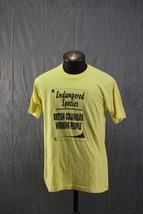 Vintage Graphic T-shirt - Endangered Species BC Working People - Men&#39;s Large - £38.71 GBP