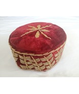 Quality Bead Embroidered Traditional kufi Velvet Hat cap. Igbo chief Ozo... - $120.00