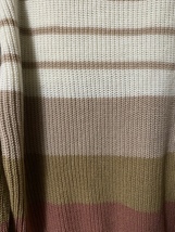 Women’s Blush Striped Sweater Large image 9