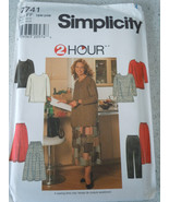 Simplicity Women’s Top Skirt &amp; Pants Size 18W-24W  #7741 Uncut - $9.49 CAD