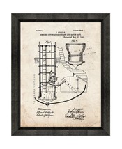 Combined Diving Apparatus And Life Saving Raft Patent Print Old Look with Bevele - £19.61 GBP+