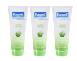 Dermasil Aloe Fresh Moisturizing Body Lotion Fast Absorbing Formula 8oz ... - £13.60 GBP