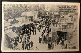 1922 RPPC B&amp;W Postcard - Ghost Town 22 At  Knotts Berry Place Buena Park CA - $3.55