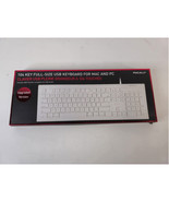 Macally Peripherals QKEYCOMBO USB MAC KEYBOARD AND MOUSE FULL SIZE USB W... - $102.58