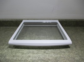 GE REFRIGERATOR SHELF W/GLIDES SCRATCHES PART # WR32X10134 WR71X10492 WR... - $38.00
