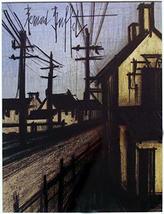 Artebonito - Bernard Buffet The village road Original Lithograph, 1968 - £62.65 GBP