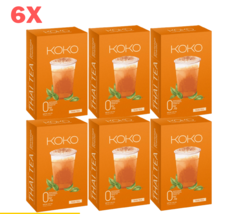 6X KOKO Thai Tea Instant Powder Prebiotic Slimming Weight Control Hunger Healthy - £105.70 GBP