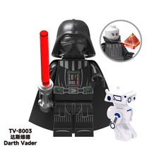 Minifigure Custom Building Toys Star War Blocks Bricks Darth Vader TV-8003 - £3.10 GBP