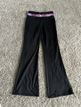Old Navy Active Girls Size Large Black Flare Leg Pants Leggings Yoga - $4.99
