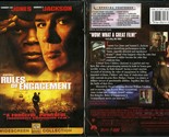 RULES OF ENGAGEMENT WS DVD SAMUEL JACKSON TOMMY LEE JONES PARAMOUNT VIDE... - $9.95