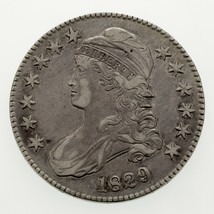 1829 Mancheron Buste Demi Dollar En Extra Fin État - $236.03