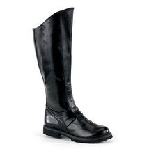 GOTHAM-100 MENS Black Comic Bat Superhero Halloween Costume Knee Boots S... - $101.95