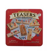 Solid Wood Brain Teasers 7 Brain Busters -Mind Magic StarBust Most Games... - $15.45