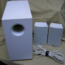 Boston Acoustics Subsat 6 Series 2 006743 Bookshelf Speakers W PV12 Subwoofer - £79.13 GBP