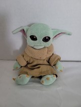 Baby Yoda Grogu Magnetic Shoulder Plush Star Wars - The Mandalorian 6&quot; - £11.24 GBP