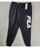 MSRP $48 Fila Plus Drawstring Waist Jogger Pants Black Size 1X - $32.67