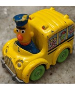 Vintage Playskool Sesame Street Bert School Bus Die-cast 1983 Muppets Car - £1.96 GBP