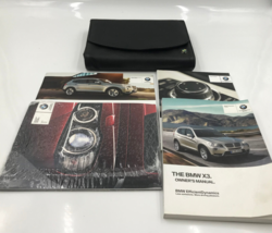 2013 BMW X3 Owners Manual Handbook Set with Case OEM K01B33010 - £57.04 GBP