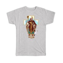 Saint Ludger : Gift T-Shirt Catholic Church Bishop Cathedral Goose Christian Rel - £14.38 GBP