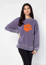 Alta Gracia Womens Clemson Tigers Crewneck Sweatshirt, Size XS - $25.74