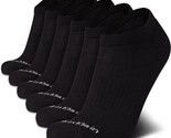 Calvin Klein Men&#39;s Socks - No Show Ankle Socks (6 Pack)7-12 Black - £14.93 GBP