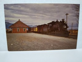 Railroad Postcard Virginia &amp; Truckee 26 Line Locomotive Train Audio Visual RP351 - £5.05 GBP