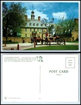 VIRGINIA Postcard - Williamsburg, The Governor&#39;s Palace G30 - £2.40 GBP