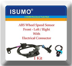 1x ABS Wheel Speed Sensor Front L or R W/Connectors Fits: Astro Safari 03-05 RWD - $14.37