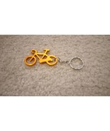 10 Speed Bicycle Bike Anodized Gold Keychain / Bottle Opener 4.5&quot; USA SE... - £9.42 GBP
